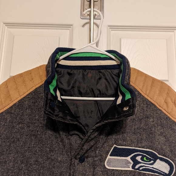 NFL TEAM SEATTLE SEAHAWKS VEST MENS SIZE XL - Picture 4 of 8